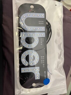 UBER - LED Car Interior Accent Light Panel - Black NEW
